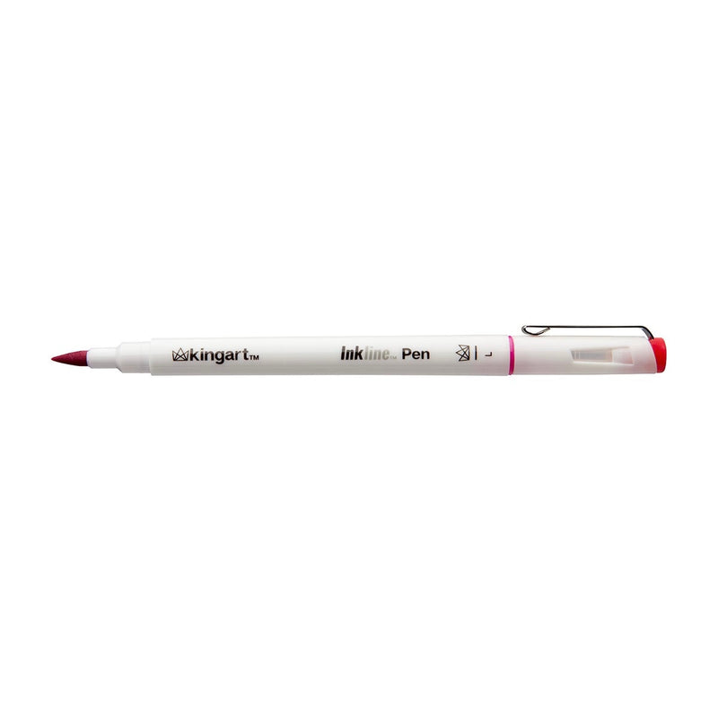 KINGART® Inkline™ Fine Line Art & Graphic Pens, Archival Japanese Ink, Set of 8 Unique Colors, Large Fine Point Nib - KINGART