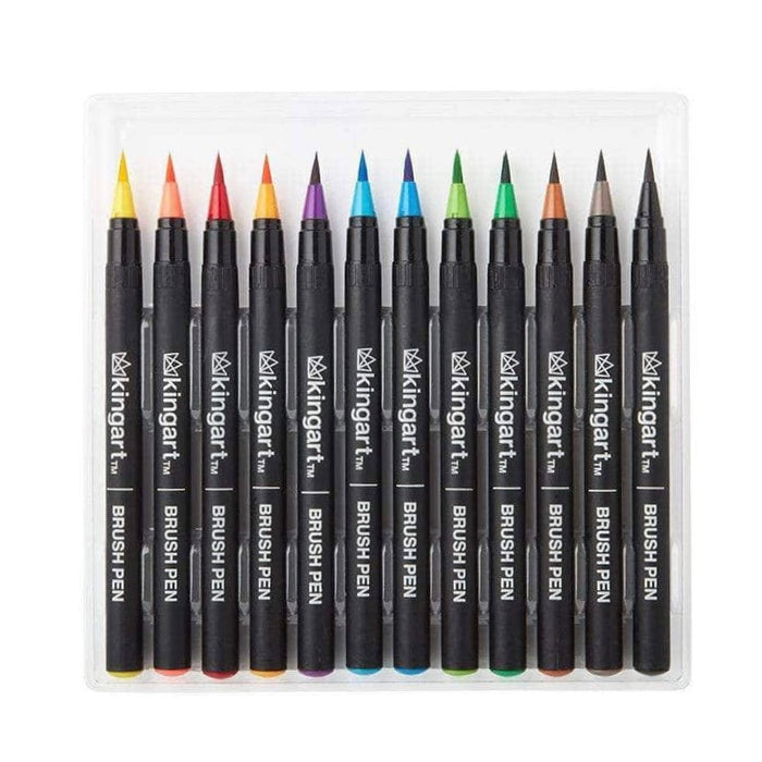 Kingart Studio Kingart Watercolor Brush Markers Review Kingart