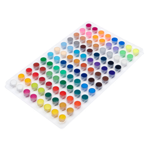 KINGART® Studio Acrylic Paint Pots, 2.9ml, 96 PC. (48 Colors) - KINGART