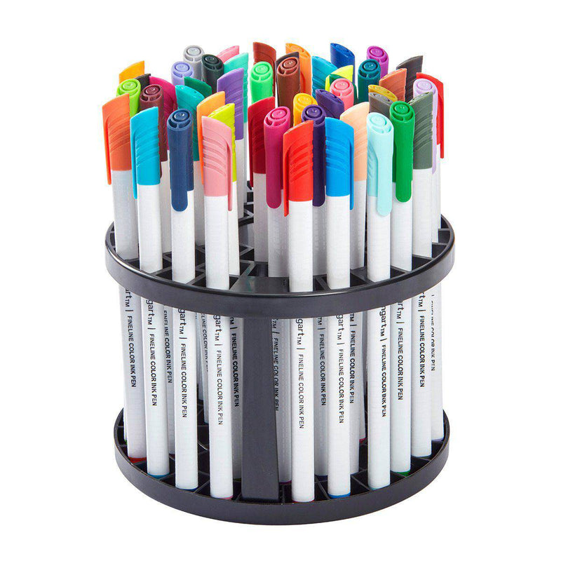KINGART® Studio Fine Line Color Ink Pens, Set of 72 Unique Colors, Size 04 mm - KINGART