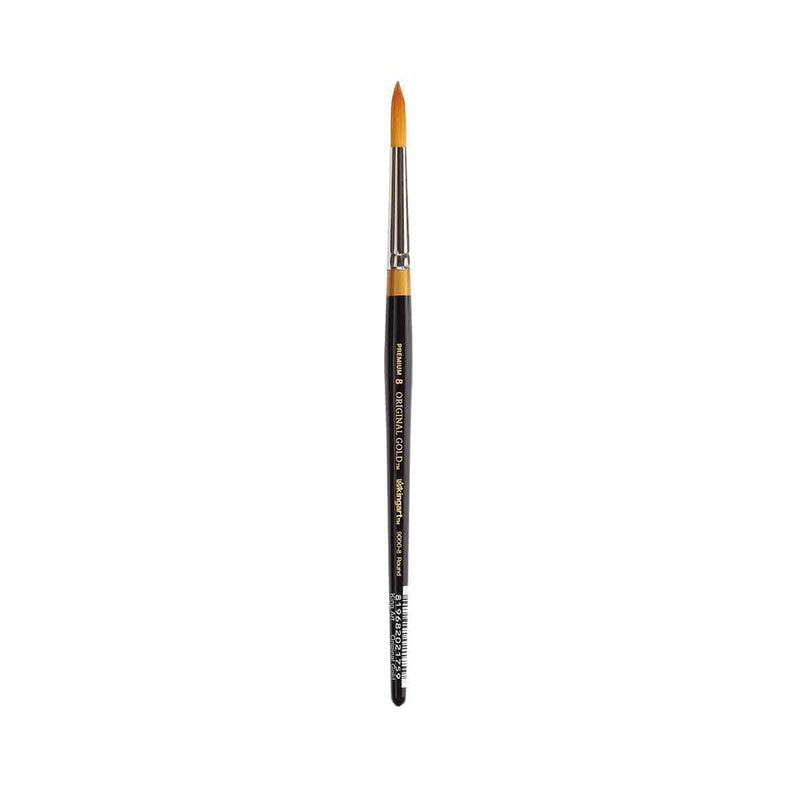KINGART® Original Gold® 9000 Series, Golden Taklon Round - KINGART