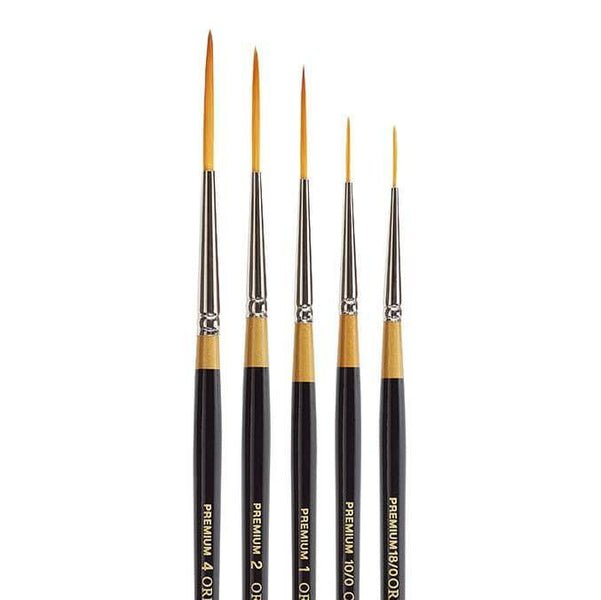 KINGART B-030 Premium Lot De 5 Pinceaux Pour Artiste Série 9050