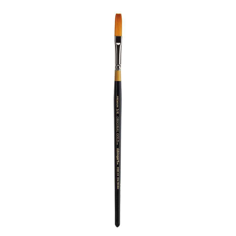 KINGART® Original Gold® 9100 Series, Golden Taklon One Stroke - KINGART
