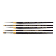 KINGART® Original Gold® Micro Detail Brush Set, 5 pc - KINGART