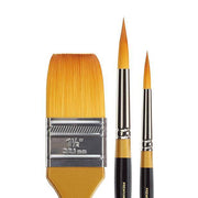 KINGART® Original Gold® Series, Golden Taklon Sky Wash & Max Rounds 3 Pc. Set - KINGART