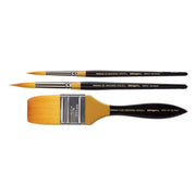 KINGART® Original Gold® Series, Golden Taklon Sky Wash & Max Rounds 3 Pc. Set - KINGART