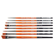 KINGART® Radiant™ Taklon Brushes, Set of 8 - KINGART