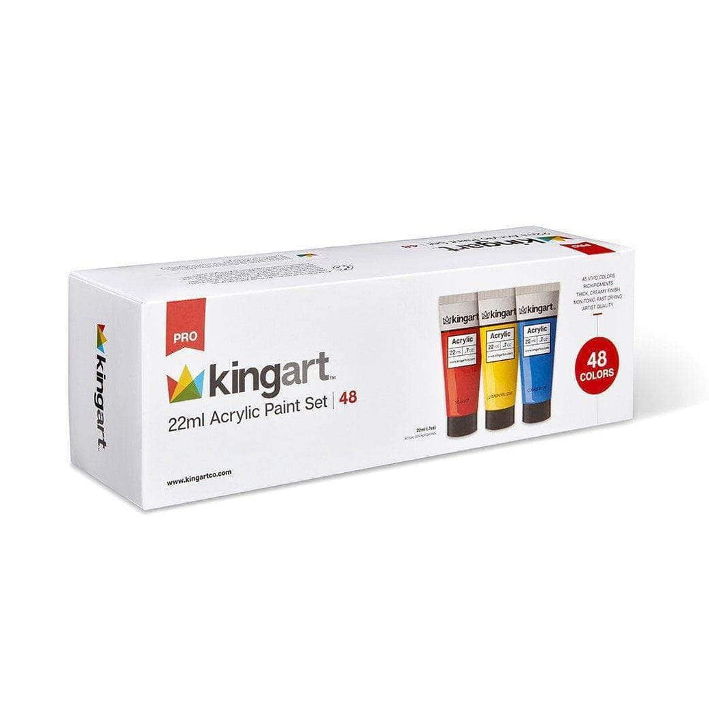 PRO Artist Acrylic Paint, Set of 48 Unique Colors — KINGART