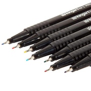 KINGART® PRO Fineliner Pens, 0.04mm Line Width, Triangular Ergonomic Barrel, Set of 72 Unique Colors - KINGART