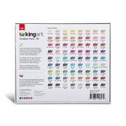 KINGART® PRO Fineliner Pens, 0.04mm Line Width, Triangular Ergonomic Barrel, Set of 72 Unique Colors - KINGART