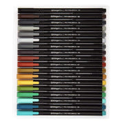 KINGART® PRO Fineliner Pens, 0.04mm Line Width, Triangular Ergonomic Barrel, Set of 72 Unique Colors - KINGART