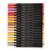 KINGART® PRO Fineliner Pens, 0.04mm Line Width, Triangular Ergonomic Barrel, Set of 72 Unique Colors - KINGART