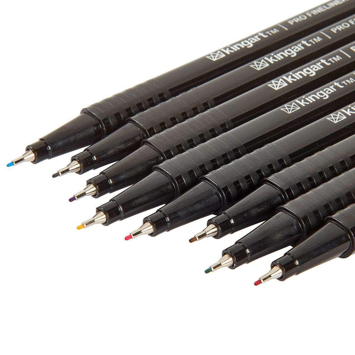 PRO Fineliner Pens - Triangular Barrel - Water-Based Ink - 36 Colors ...