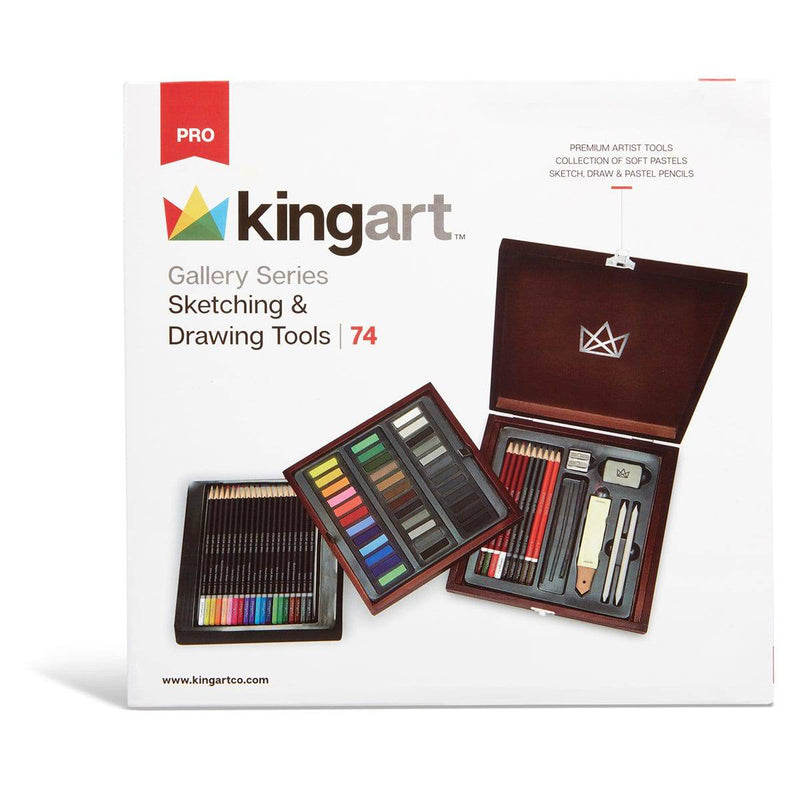 KINGART® PRO Gallery Series Pastel, Sketch & Draw Collection - KINGART