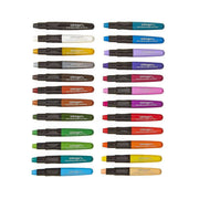 KINGART® Gel Stick Artist Mixed Media Crayons, Set of 24 Unique Colors - KINGART