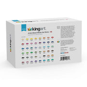 KINGART® Gel Stick Artist Mixed Media Crayons, Set of 48 Unique Colors - KINGART