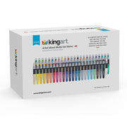KINGART® Gel Stick Artist Mixed Media Crayons, Set of 48 Unique Colors - KINGART