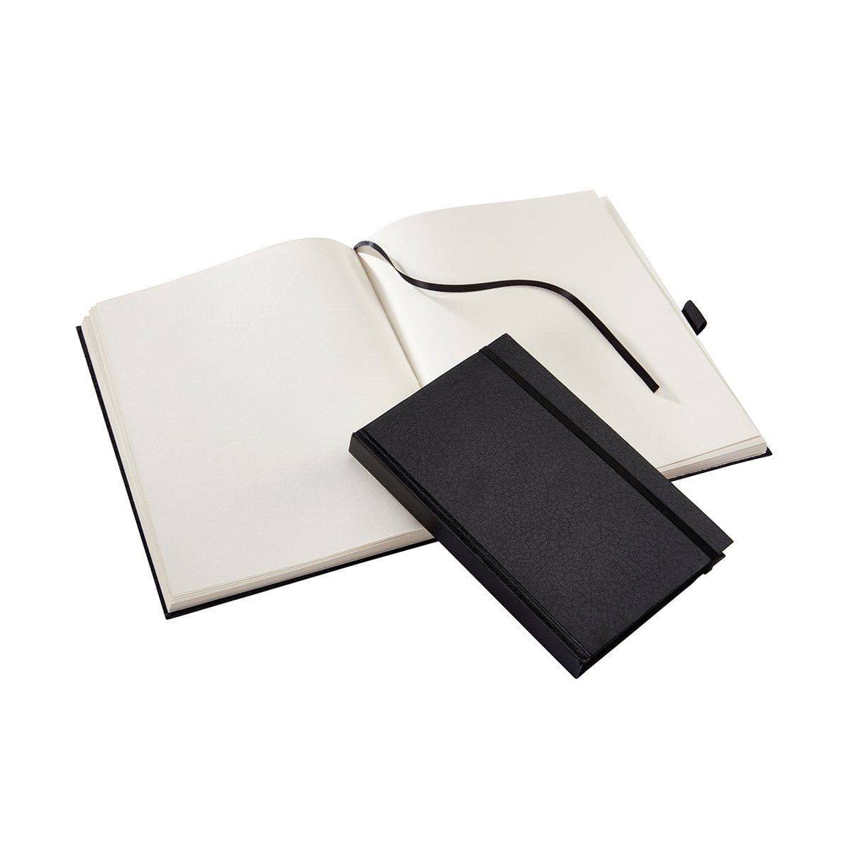 KINGART® Hardcover Sketchbook Journal 2Pack, 5.5” x 8.5" & 8.5” x 11" (80 sheets each) KINGART