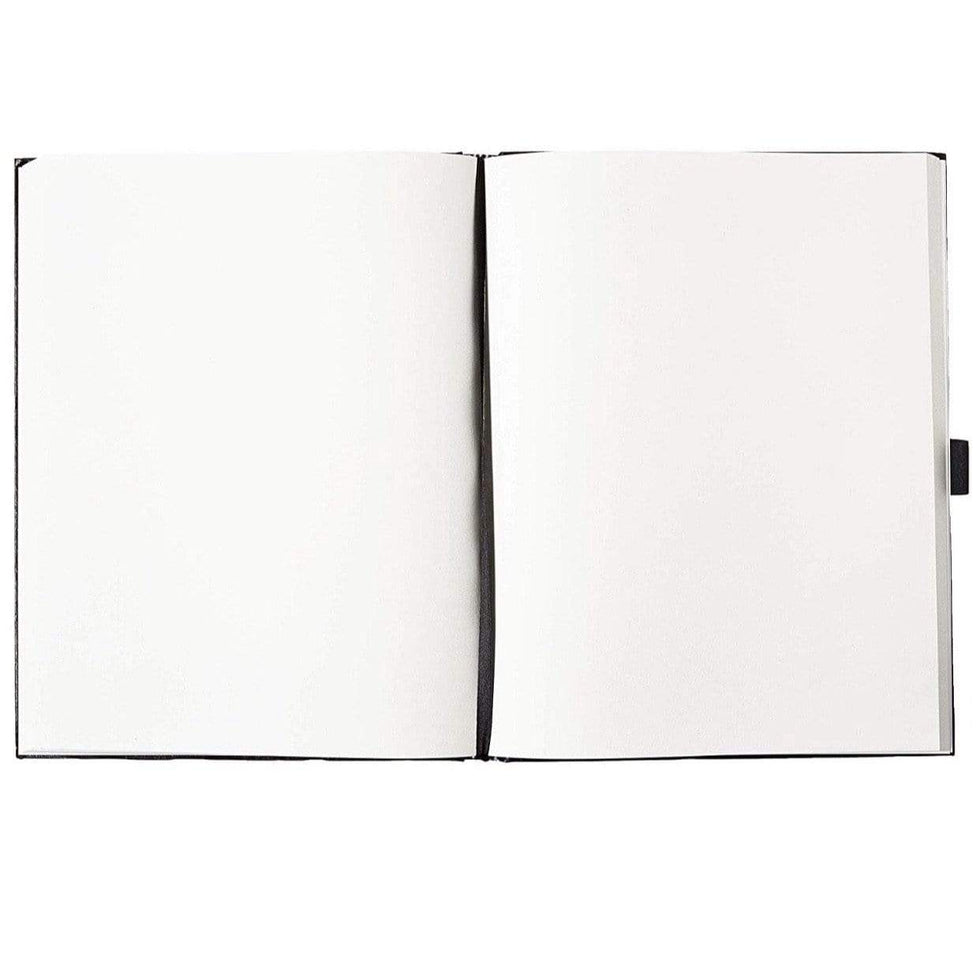 KINGART® Hardcover Sketchbook Journal 2Pack, 5.5” x 8.5" & 8.5” x 11" (80 sheets each) KINGART