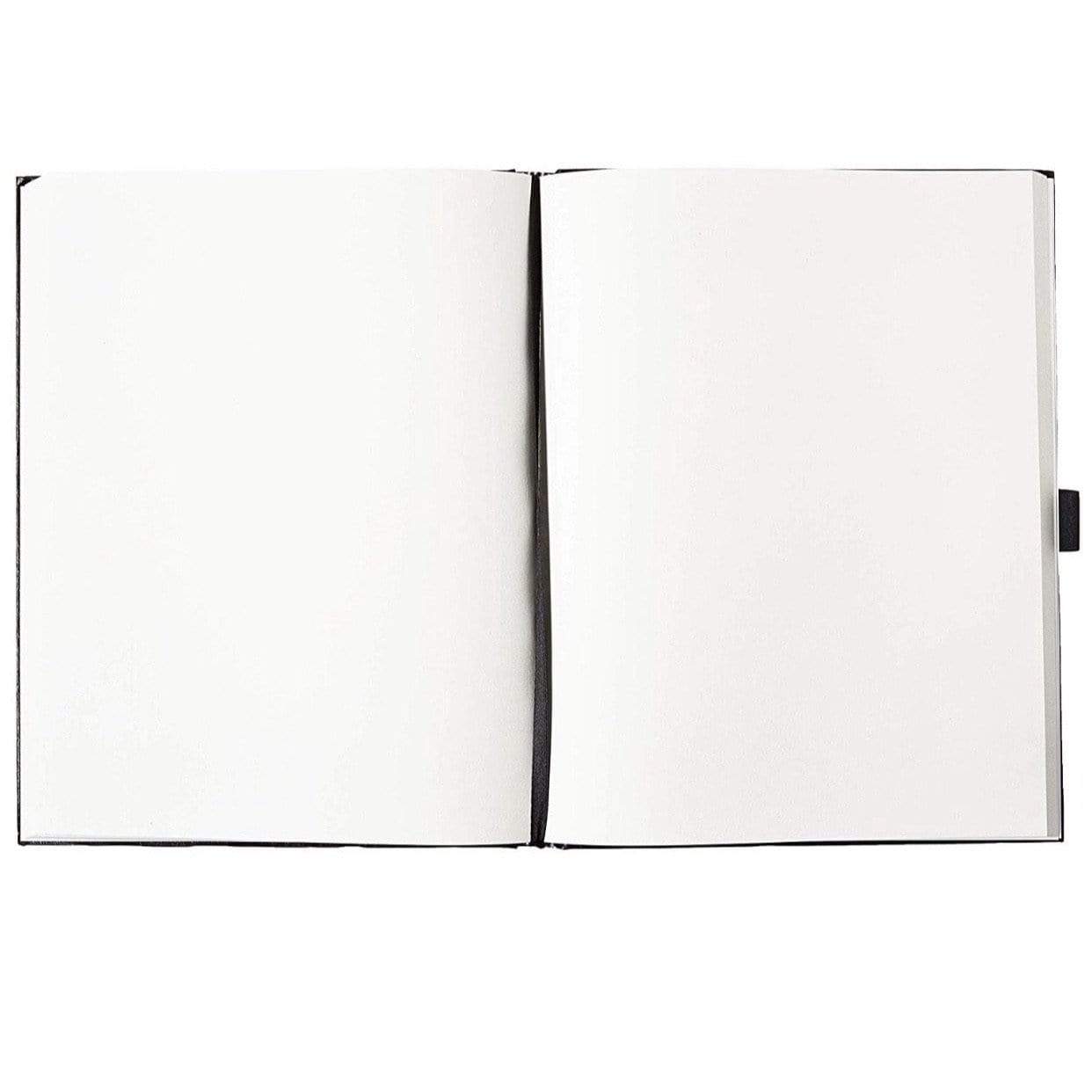 KINGART® Hardcover Sketchbook Journal 2Pack, 5.5” x 8.5" & 8.5” x 11