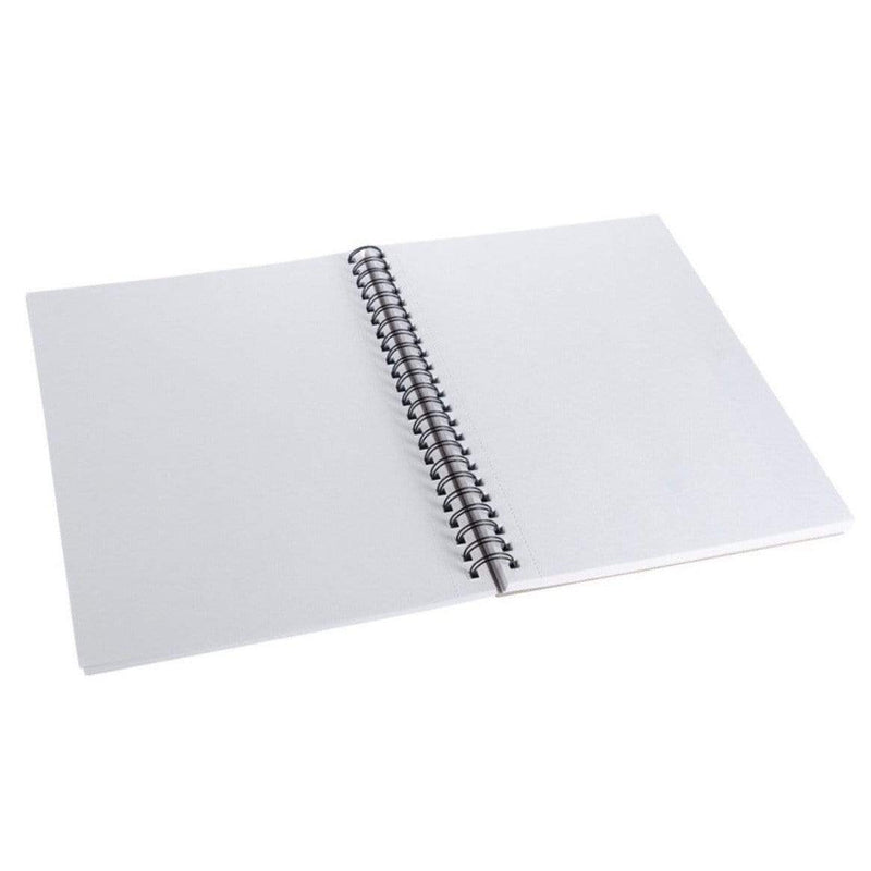 KINGART® Mixed Media Sketchbooks, Pack of 2, 9 x 12 Inches, 60-Sheet Drawing Pads, 98lb/160gsm Acid-Free Paper, Micro-Perforated, Spiral-Bound, Wet and Dry Media - KINGART