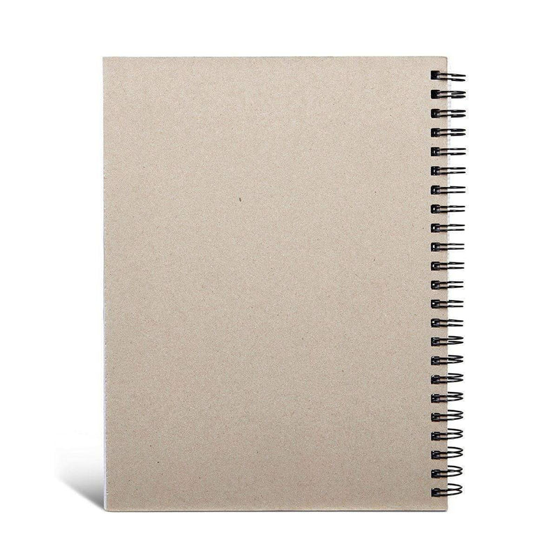 KINGART® Mixed Media Sketchbooks, Pack of 2, 9 x 12 Inches, 60-Sheet Drawing Pads, 98lb/160gsm Acid-Free Paper, Micro-Perforated, Spiral-Bound, Wet and Dry Media - KINGART