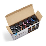 KINGART® Studio Acrylic Craft Paint, 60ml Bottle, Set of 12 Metallic Colors - KINGART