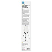 KINGART® Studio Aluminum Tripod Artist Field & Display Easel, 66" Stand - KINGART