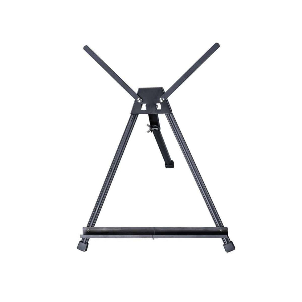KINGART® Black Aluminum Tabletop Display Easel, Adjustable with
