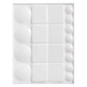 KINGART® Studio Large Artist Tray Plastic Palette for Oil, Watercolor & Acrylic, 20-Well, 13x10” - KINGART