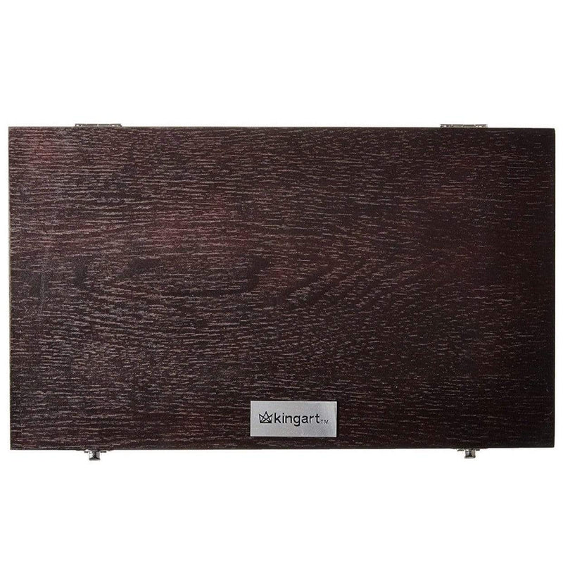 KINGART® Studio Series Colored Pencil Collection in Wood Case, 72 Unique Colors - KINGART