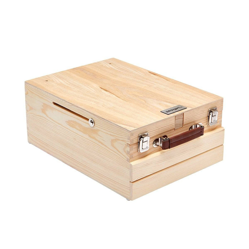 KINGART® Studio Series Mixed Media Table-Top Sketchbox Easel Art Set - KINGART