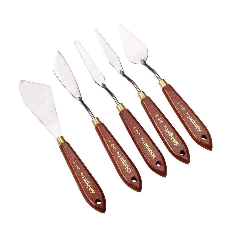 KINGART® Studio Stainless Steel Painting Knife Collection - KINGART