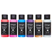KINGART® Studio Tempera Paint, Washable, 60ml (2oz) Bottle, Set of 18 Unique Colors - KINGART
