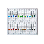 KINGART® Studio Watercolor Paint, 12ml (.4oz), Set of 48 Unique Colors - KINGART