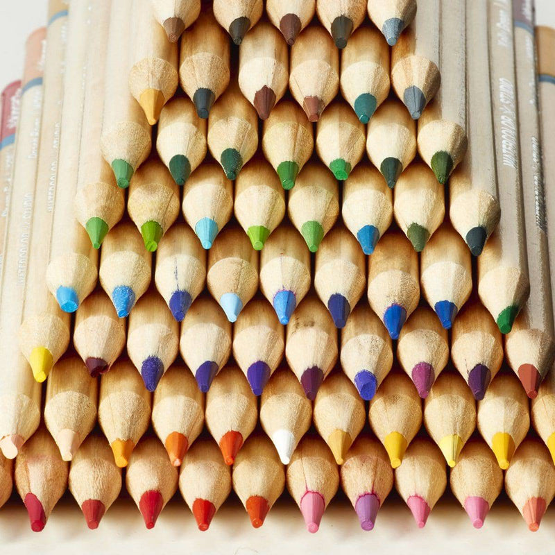 KINGART® Studio Watercolor Pencil Collection,  Set of 72 Unique Colors - KINGART
