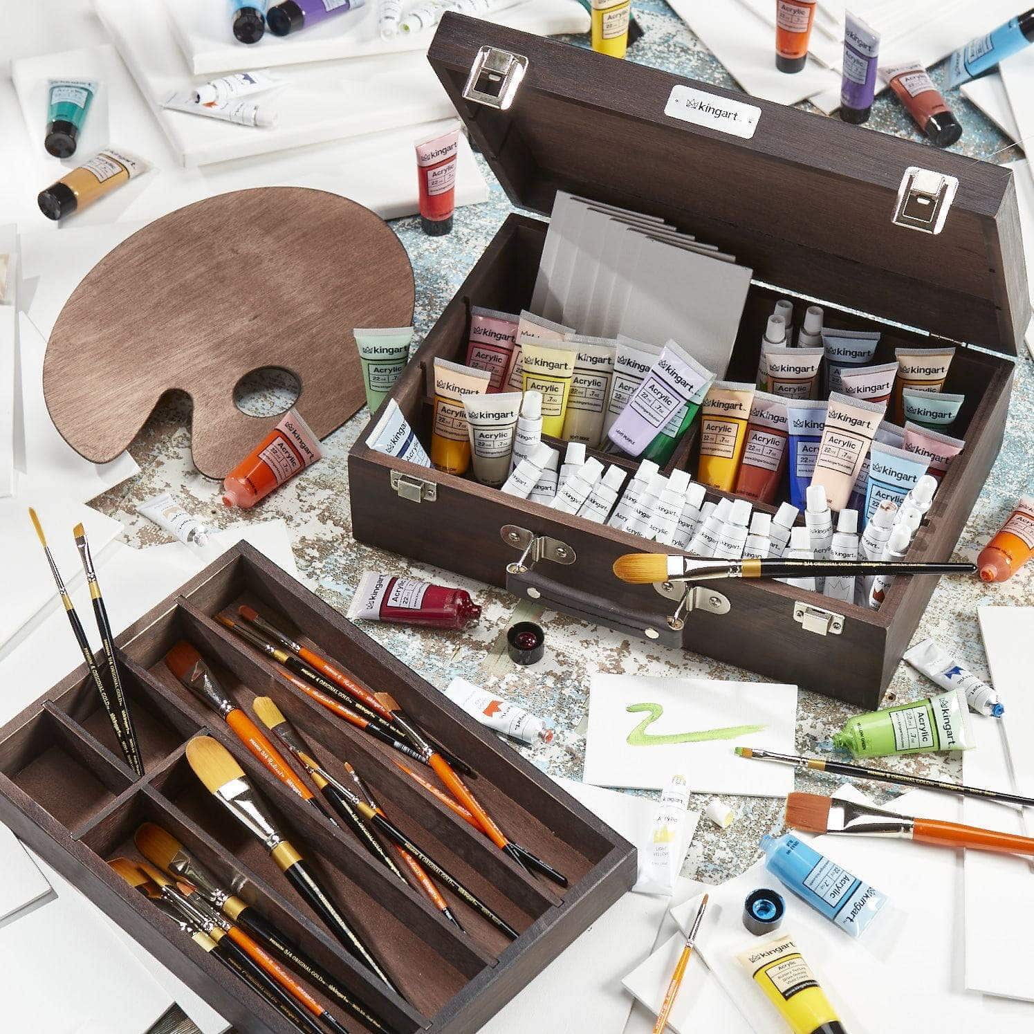 Wood Storage Box — KINGART