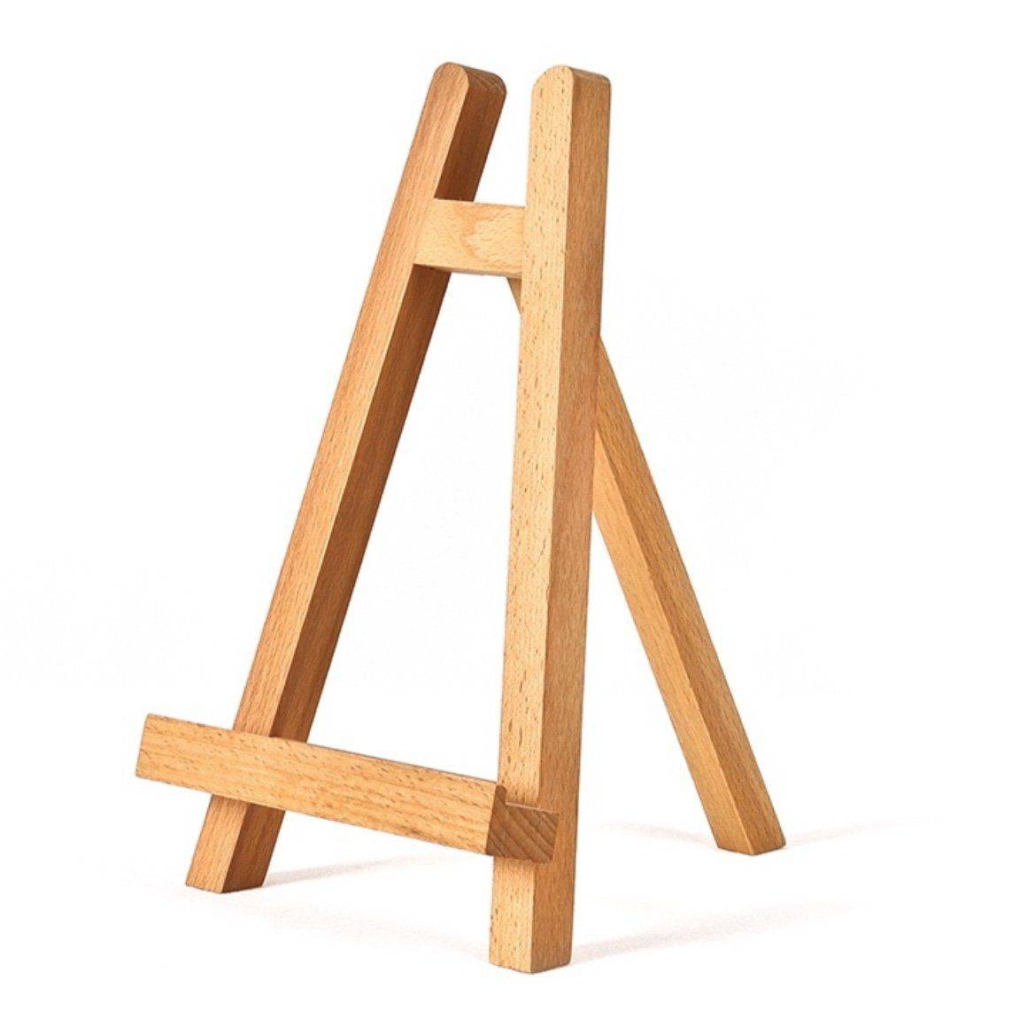 Kingart Wooden Tabletop Display Stand A Frame Easel
