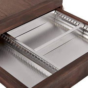 KINGART® Studio Wooden Tabletop Easel with Metal-Lined Storage Drawer, Espresso Finish - KINGART