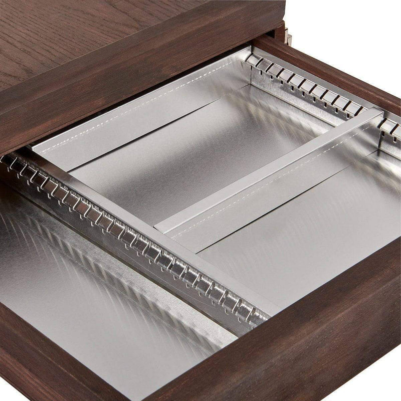 KINGART® Studio Wooden Tabletop Easel with Metal-Lined Storage Drawer, Espresso Finish - KINGART