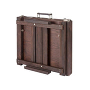 KINGART® Studio Wooden Tabletop Easel with Metal-Lined Storage Drawer, Espresso Finish - KINGART
