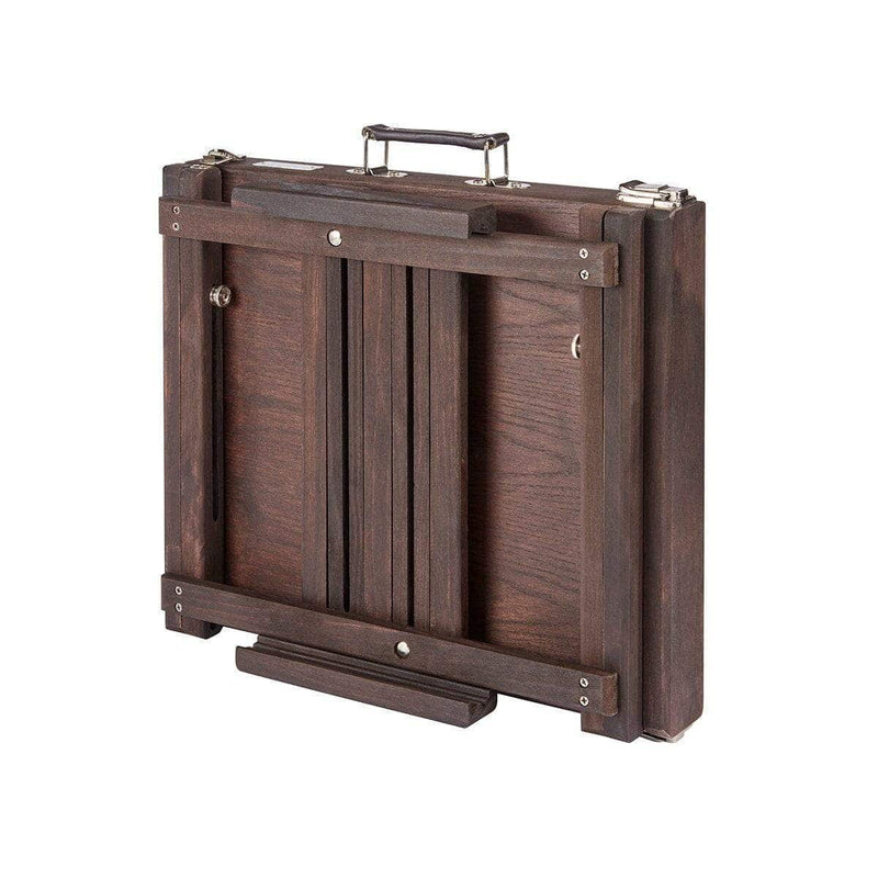 KINGART® Studio Wooden Tabletop Easel with Metal-Lined Storage Drawer, Espresso Finish - KINGART