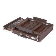 KINGART® Studio Wooden Tabletop Easel with Metal-Lined Storage Drawer, Espresso Finish - KINGART