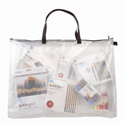 KINGART® Vinyl Mesh Travel Bag With Zipper & Handle "19" X 25" - KINGART